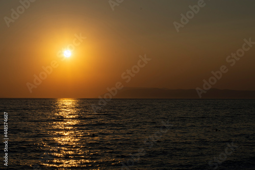 Zachód słońca Chorwacja, Podgora © patrycjaskupinska