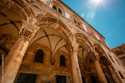 Dubrovnik  Croatia  Rector s Palace in Dubrovnik old town