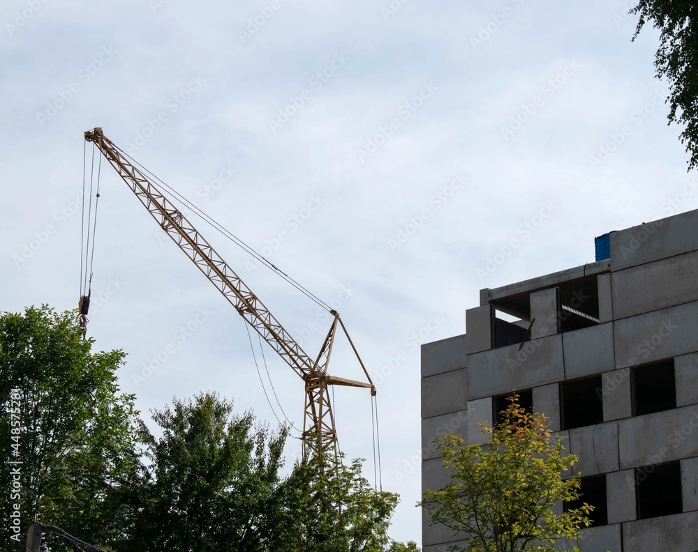 Fototapeta premium building under construction