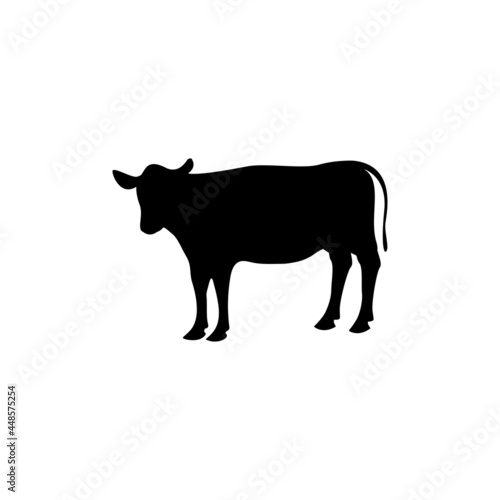 Cow icon design template vector isolated