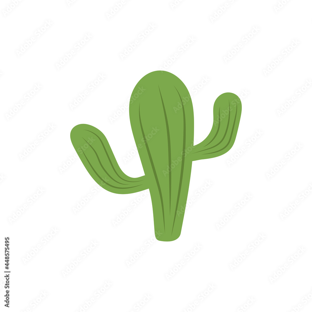 Cactus icon design template vector isolated