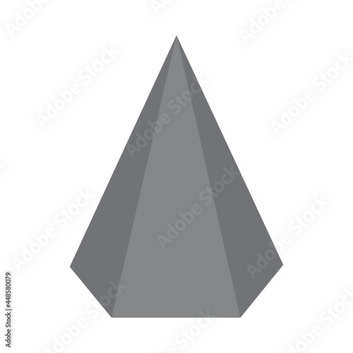 Hexagonal Pyramid illustration