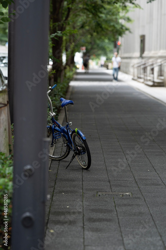bicycles on the street