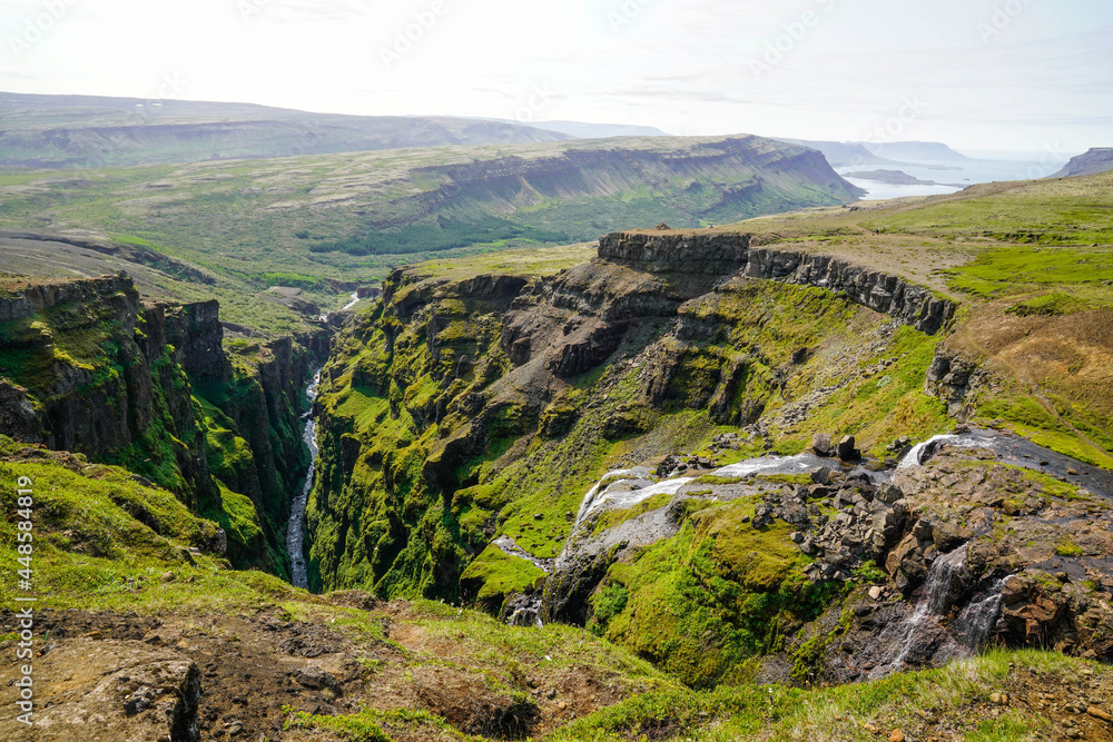 Glymur Canyon Waterfalls - Iceland