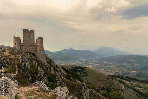 Rocca Calascio  Gran Sasso National Park. June 2021. The Aquila area of       Gran Sasso and in particular the fortress of Calascio have been used as a setting for numerous films. LadyHawke 