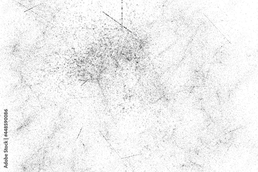 Grunge Black And White Urban. Dark Messy Dust Overlay Distress Background. Easy To Create Abstract Dotted, Scratched, Vintage Effect With Noise And Grain Grunge Black And White Urban. Dark Messy Dust Overlay Distress Background. Easy To Create Abstract Dotted, Scratched, Vintage Effect With Noise And Grain