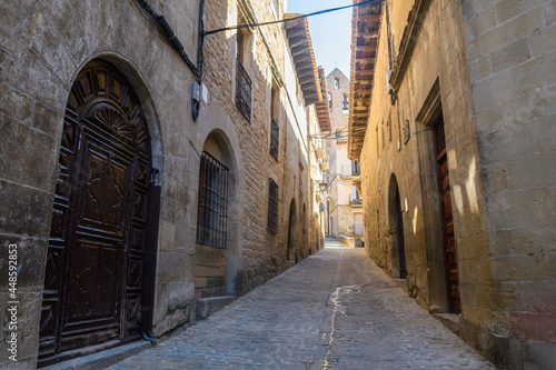 Fototapeta Naklejka Na Ścianę i Meble -  street of sos del rey catolico medieval town, Spain