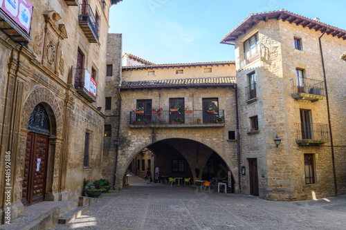 street of sos del rey catolico medieval town, Spain