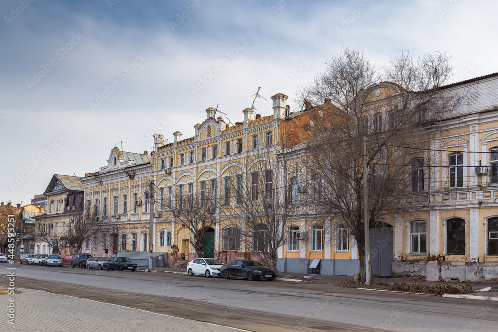 Street in Astrakhan, Russia