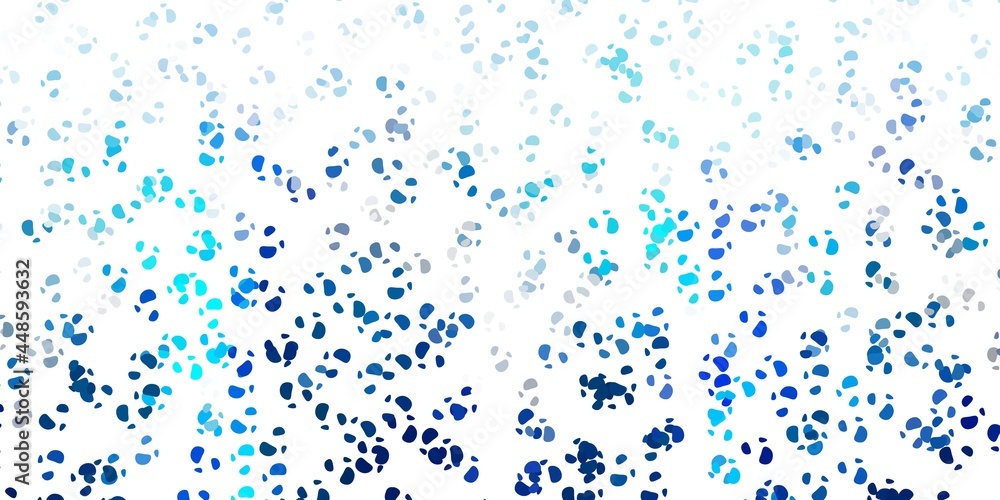Light blue vector pattern with abstract shapes. Light blue vector pattern with abstract shapes.