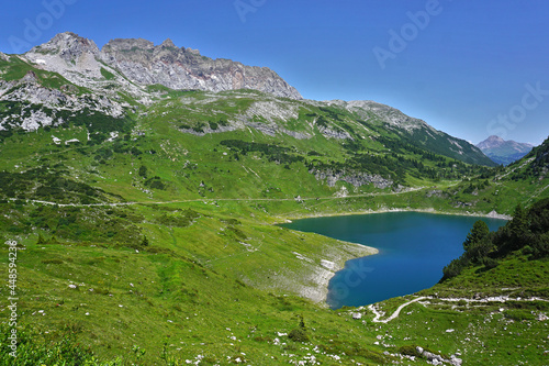 Formarinsee und Rote Wand im Lechquellengebirge  Vorarlberg    sterreich
