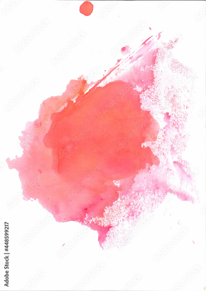 Abstract illustration painting watercolor colorful for background or backdrop.