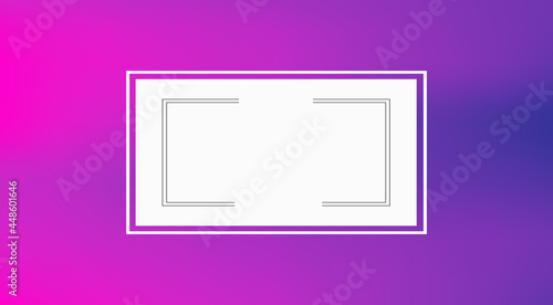 A business card template with an abstract background
