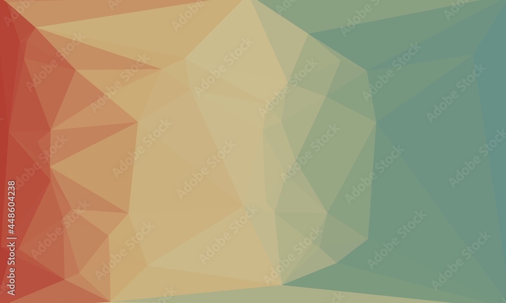 Obraz premium vibrant abstract multicolored background with poly pattern