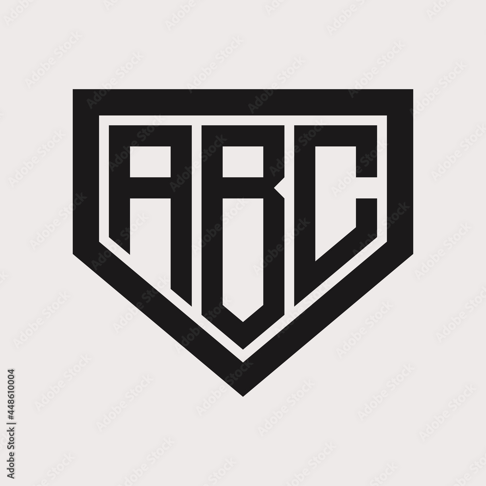 ABC design vector illustration ABC design vector illustration