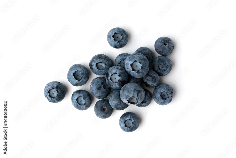 Blueberry isolated on white background. Blueberry isolated on white background.
