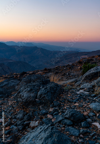 sunrise over the mountains beautiful nature scenery image