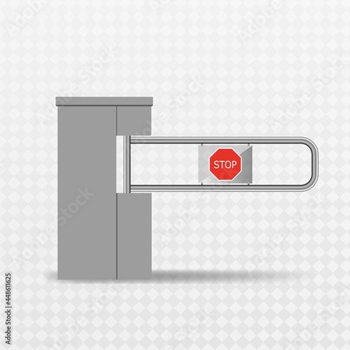 turnstile vector illustration isolated on transparent background