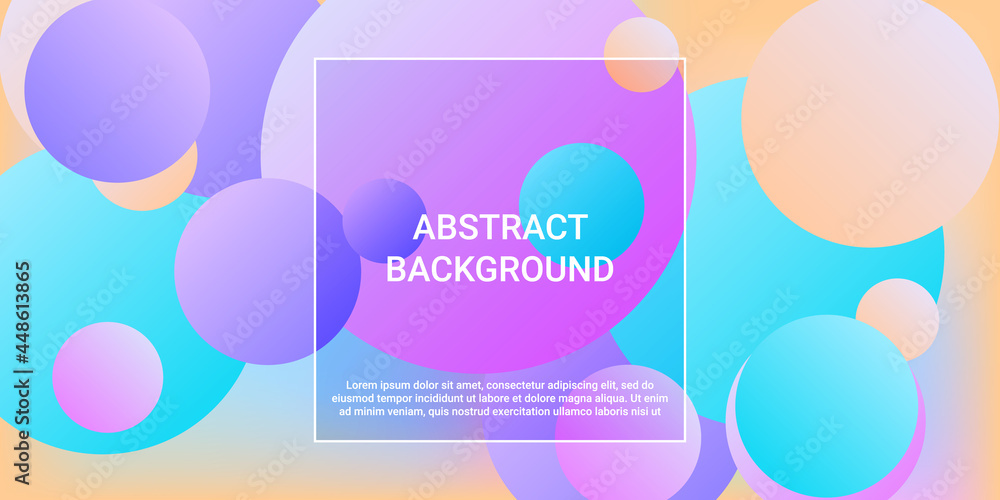 Background picture with balls for banner design. Background picture with balls for banner design.