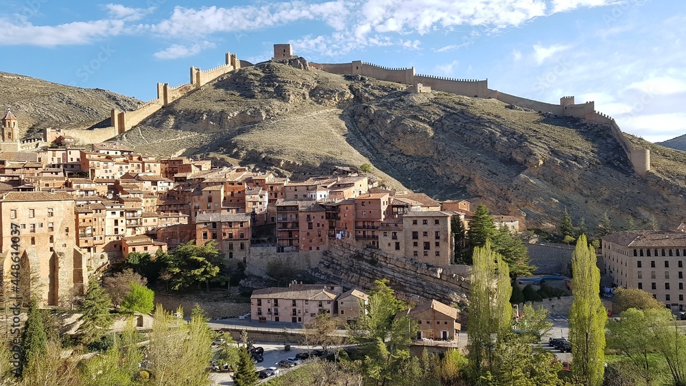 Fototapeta premium Albarracín, a cute village in spain