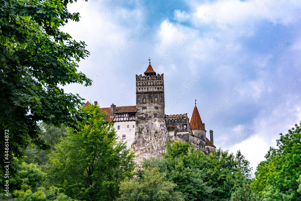 The legendary Dracula castle in Bran, Romania