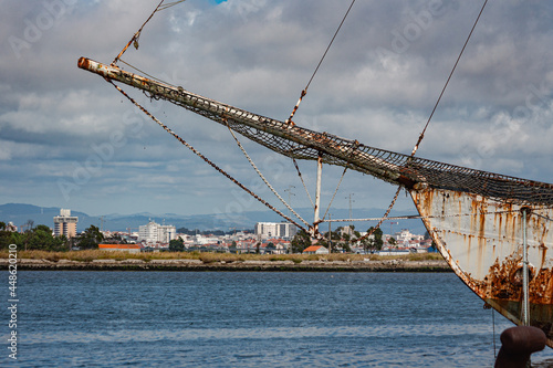 Argos ship, The historic ship of Portugal that will be transformed into a Museum. Gafanha da Nazaré, Ilhavo, District of Aveito Portugal. photo