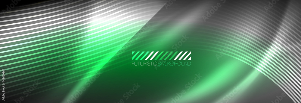 Neon dynamic beams vector abstract wallpaper background. Wallpaper background, design templates for business or technology presentations, internet posters or web brochure covers Neon dynamic beams vector abstract wallpaper background. Wallpaper background, design templates for business or technology presentations, internet posters or web brochure covers