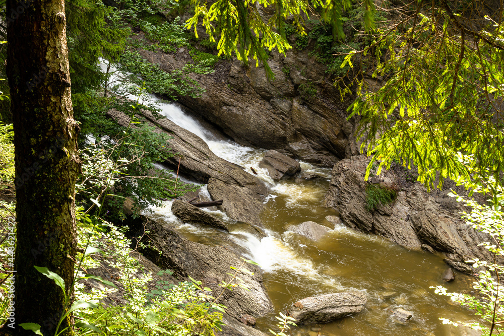 Die Starzlachklamm in Bayern Die Starzlachklamm in Bayern