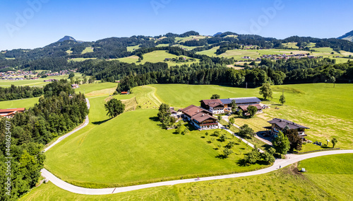 view from Buchberg hill near Ebbs photo