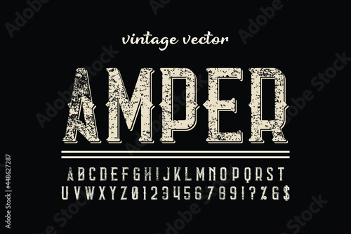 font alphabet creative font and numbers design concept. vector illustration Vector of colorful stylized Vector of colorful stylized