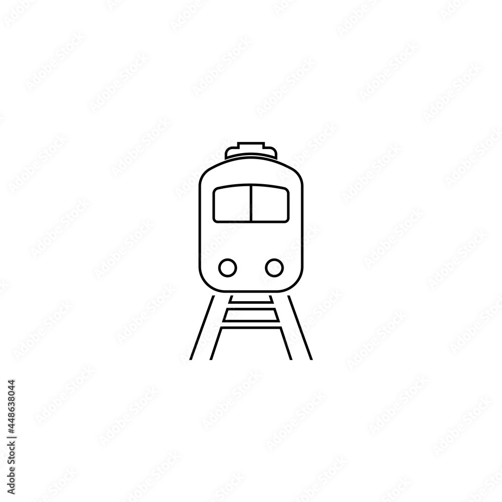 Fototapeta premium Train icon