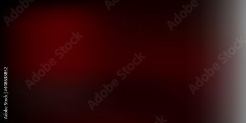 Dark red vector abstract blur template.