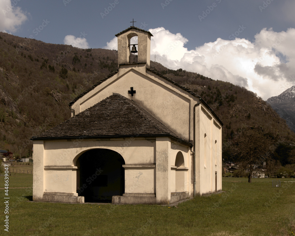 Chapel in the Italian part of the Swiss canton of Grisons