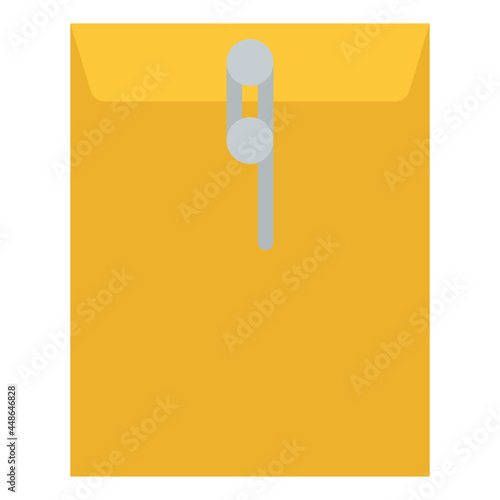 document envelope flat icon
