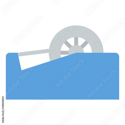 tape dispenser flat icon