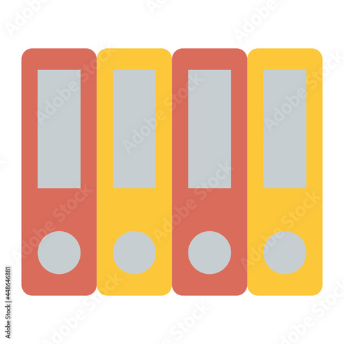 files flat icon