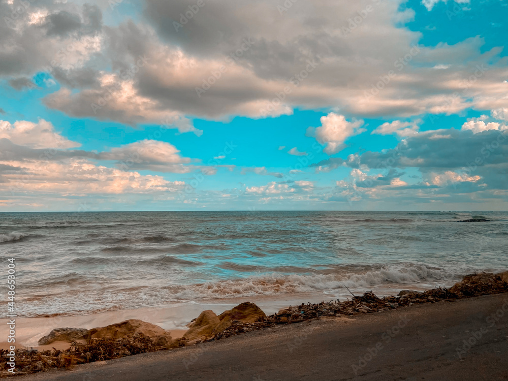 Fototapeta premium Bella tarde en Tulum Mexico