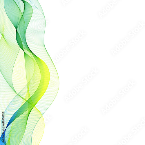 Abstract  colorful background with transparent fluid smoke design. eps 10