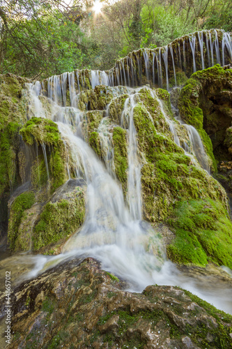 Amazing view of Krushuna Waterfalls  Bulgaria