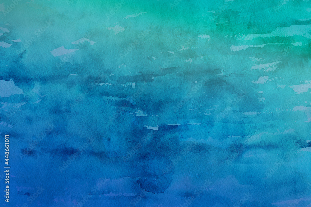 abstract watercolor sky and clouds effect painting pattern and grunge brushed gradient texture.