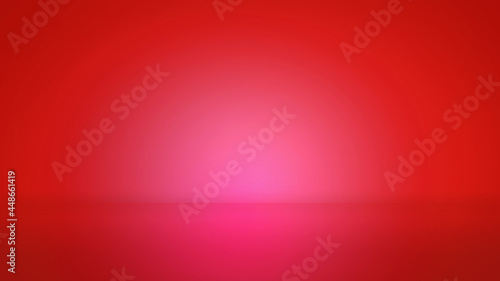 red room in 3d. Background, photo studio, background, Illustration