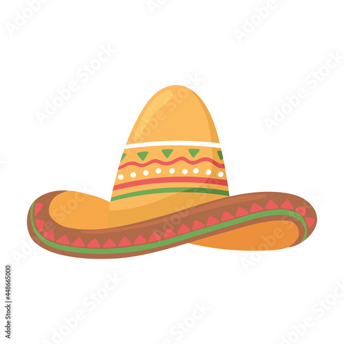colored mexican hat