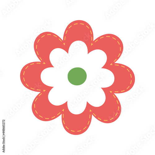 colored flower decorative