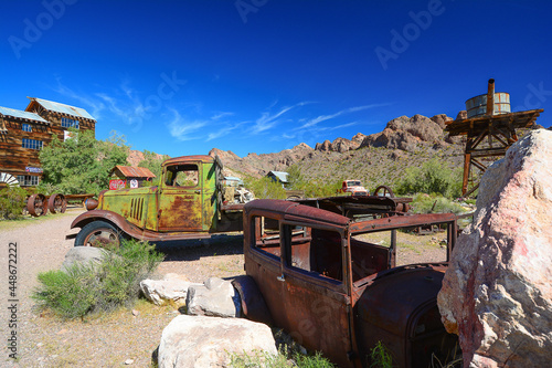 Photography Desert Mining Town