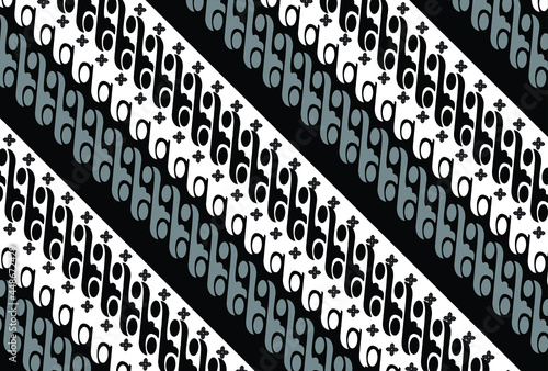 Parang Motif Batik, and its development, batik is a wax-resist dyeing technique applied to fabrics, originating from Indonesia.