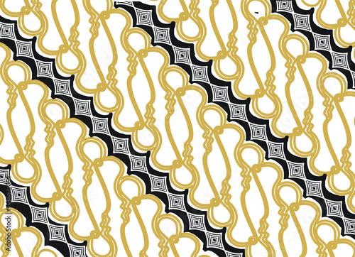 Parang Motif Batik, and its development, batik is a wax-resist dyeing technique applied to fabrics, originating from Indonesia.
