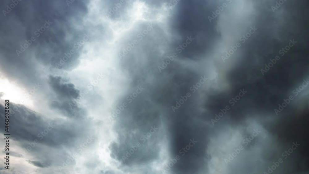 a rainstorm that will occur when the clouds are dark. a rainstorm that will occur when the clouds are dark.