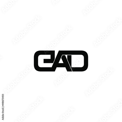 ead initial letter monogram logo design