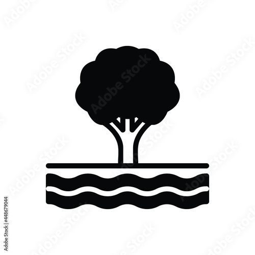 Black solid icon for edge 