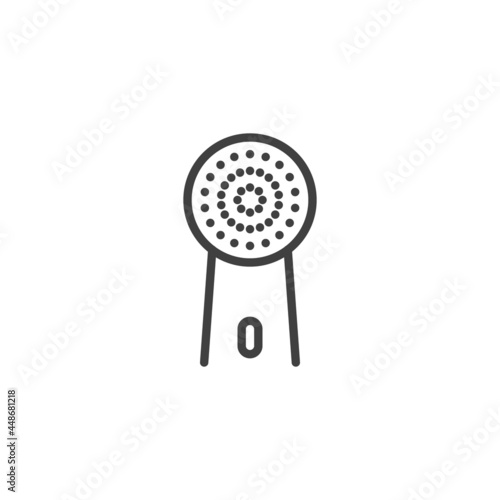 Wallpaper Mural Electric toothbrush line icon Torontodigital.ca